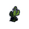 Funky Cool Cactus Plant Bush Embroidery Patch