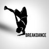 Elbow Break Dance Silhouette Art