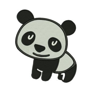 Baby Panda Embroidery Design
