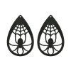 Fantastic Grey Spider Earrings Jewelry Embroidery Design