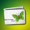 Green Decorated Colorful Butterfly Vector Art