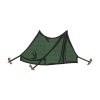 Green Classic Canvas Camping Tent Embroidery Design