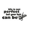 Life is Not Perfect But Funny Barber Quote Embroidery Design