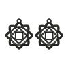 Square Shaped Cluster Earrings Jewellery Embroidery Design