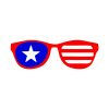 US Sunglasses Vector Art | Glasses Vector File | American Glasses Vector Design | SVG EPS Glasses Vector Format