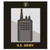 US Army Walkie Talkie Vector Art