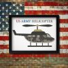 US Army Helicopters Vector Art