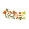 Enchanting Hello Autumn Vector Art