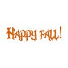 Amazing Happy Fall! Autumn Vector Art