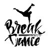 Handstand Breakdance Silhouette Art