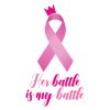 Supportive Breast Cancer Ribbon Vector Art