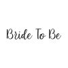 Outstanding Bride To Be Silhouette Art