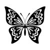 Butterfly Silhouette Art