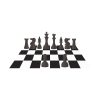 Decorative Chess Board and Pieces Vector Art