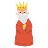 Godly Crown Jesus Animation Vector Art