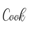 Eloquent and Lovely Cook Word Silhouette Art