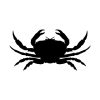 Sesarmidae Crab Silhouette Art