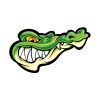 Aggressive Alligator Face Vector Art