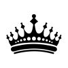 The Fife Tiara Crown Silhouette Art