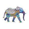 Elephant African Hipster Artwork Vector Art