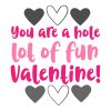 Humorous and Lovable Valentines Day Quote Vector Art