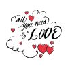 All You Need is Love Vector Art