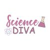 Nerdy Science Symbols Diva Vector Art