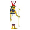 Maat The Egyptian Goddess Of Order Vector Art