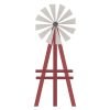Operatable Farm Windmills Vector Art