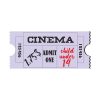 Notable and Praise-Worthy Cinema Ticket Vector Art