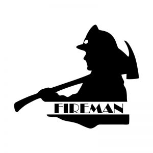 FireFighter Silhouette