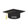 Honorable and Prideful Graduation Cap’18 Vector Art