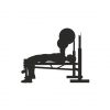 Close Grip Bench press Gym Exercise Silhouette Art