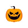 Malignant Halloween Pumpkin Vector Art