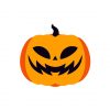 Sinister Halloween Pumpkin Vector Art