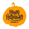 Jack O’ Lantern Halloween Wish Vector Art