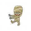 Mummified Halloween Vector Art