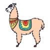 Llama Vector Art | Animal Vector Art | Cute Llama | SVG PDF Llama
