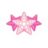 Taffy Pink Star Fish Mermaid Headband Vector Art