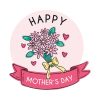 mothers day vector design