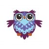 owl face vector