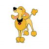 Poodle Vector Art | Animal Vector File | Dog Vector Design | EPS SVG Yellow Poodle Dog