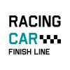 Racing Car Finish Line Vector