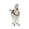 Horse Vector Art | White Horse Clipart | Angry Horse Vector | Horse Vector Design | Horse Vector Images