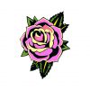 pink rose vector art