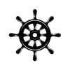 ship wheel Stencil