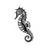 Seahorse stencil