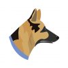German Shepherd Head Vector |  Dog Head Vector | German Shepherd Vector File | Dog Face Vector Design