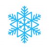 snowflake emoji vector