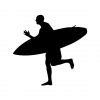 surfer silhouette